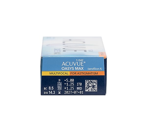 ACUVUE® OASYS MAX 1-Day Multifocal for Astigmatism 30