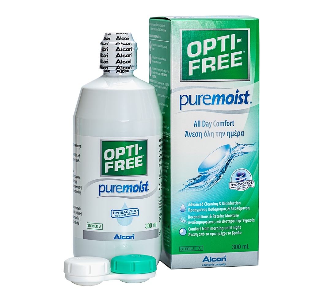 Opti-Free® PureMoist® Multipurpose 300-ml | Vision Direct