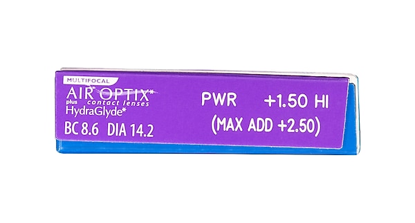 AIR OPTIX® Plus Hydraglyde® Multifocal 3