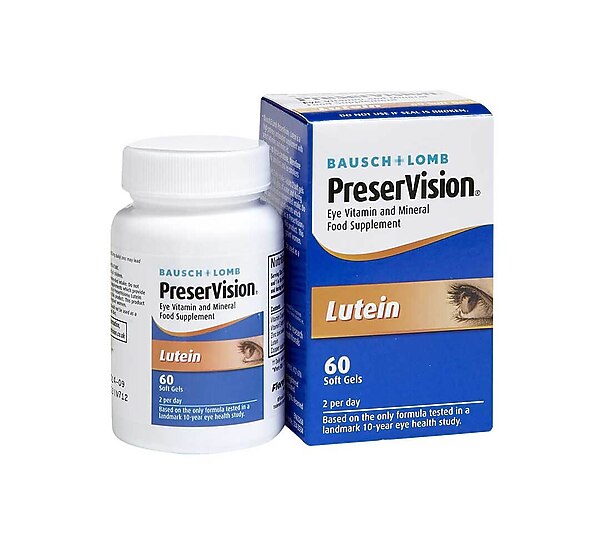 PreserVision® Lutein Softgels 60 Capsules
